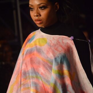 Rio Do Brazil Asymmetrical Poncho