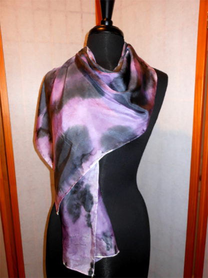 Purple and Black